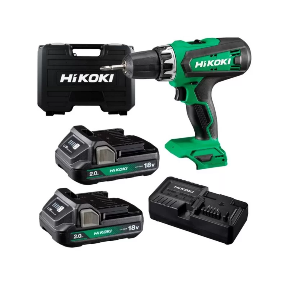 18V 13mm Impact Drill Set (Model: DV18DF-WC)