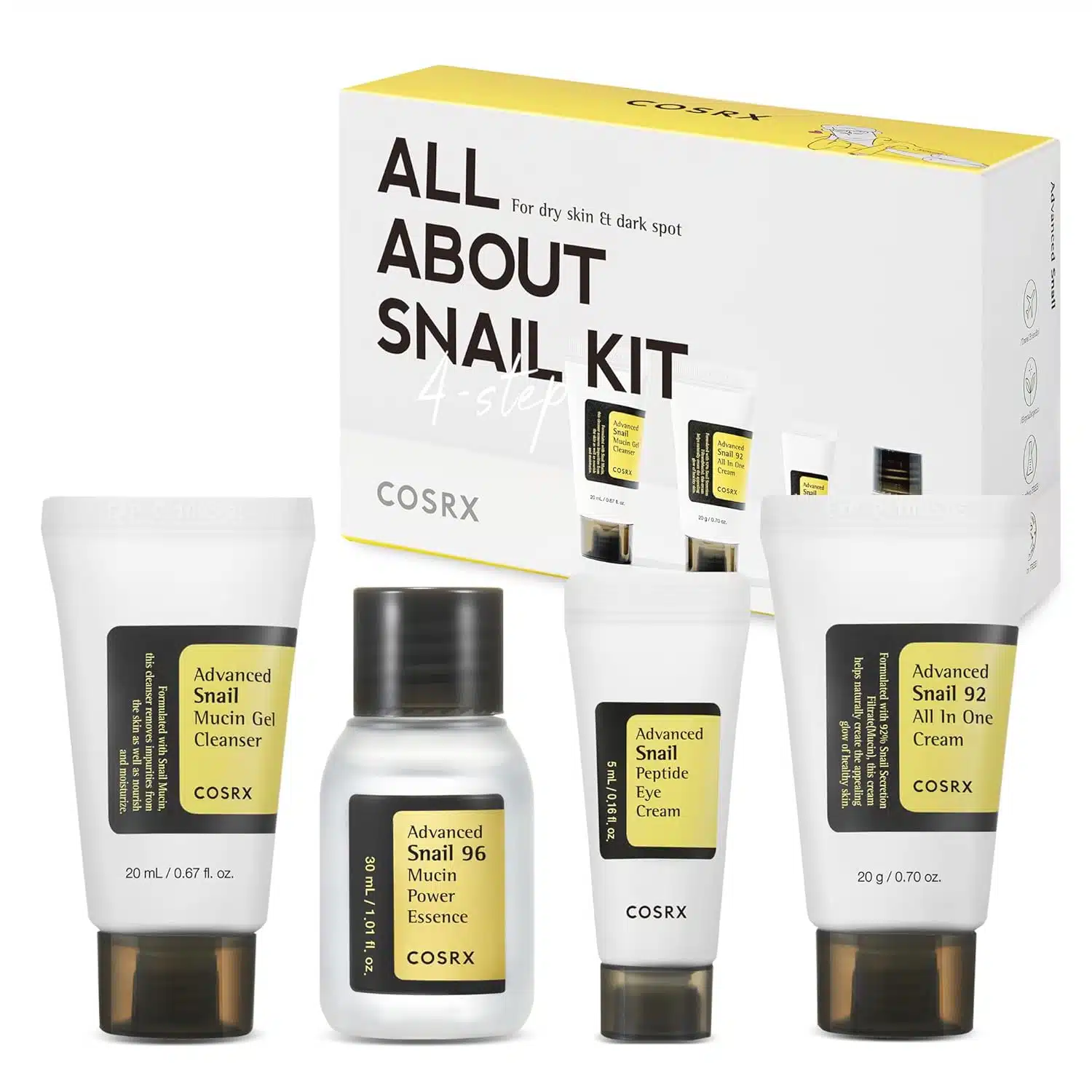 4-Piece All About Snail Skincare Set