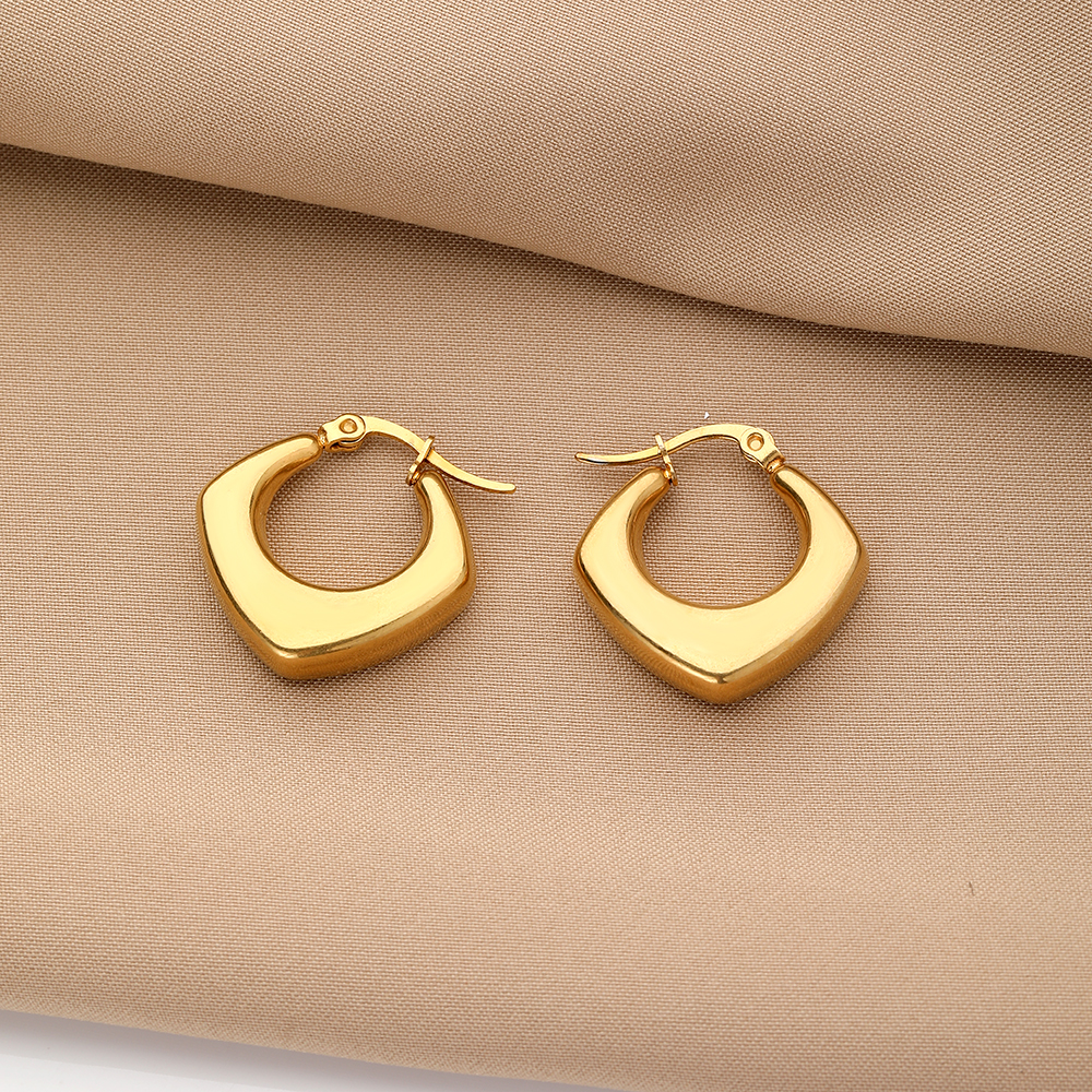 18k Gold Plated Noor Hoops