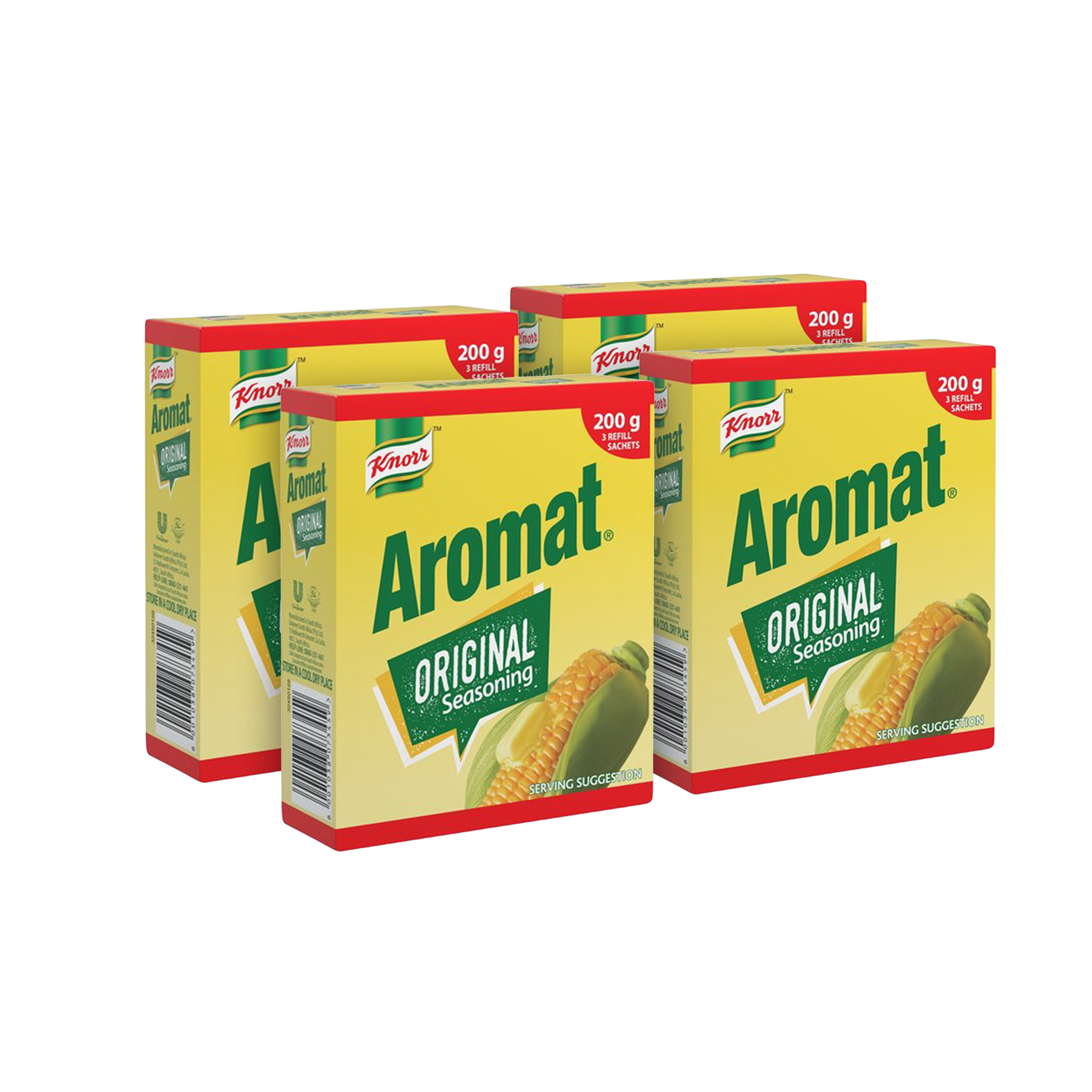 4x 200g 3's Aromat Seasoning Refills