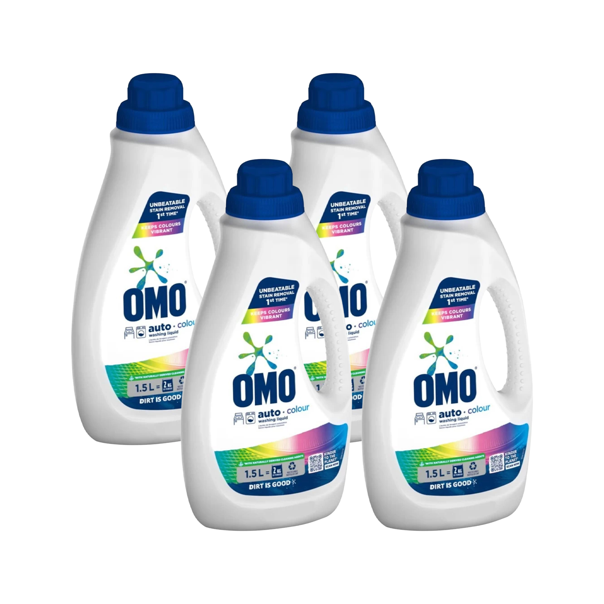 4x 1.5L Auto Washing Liquids