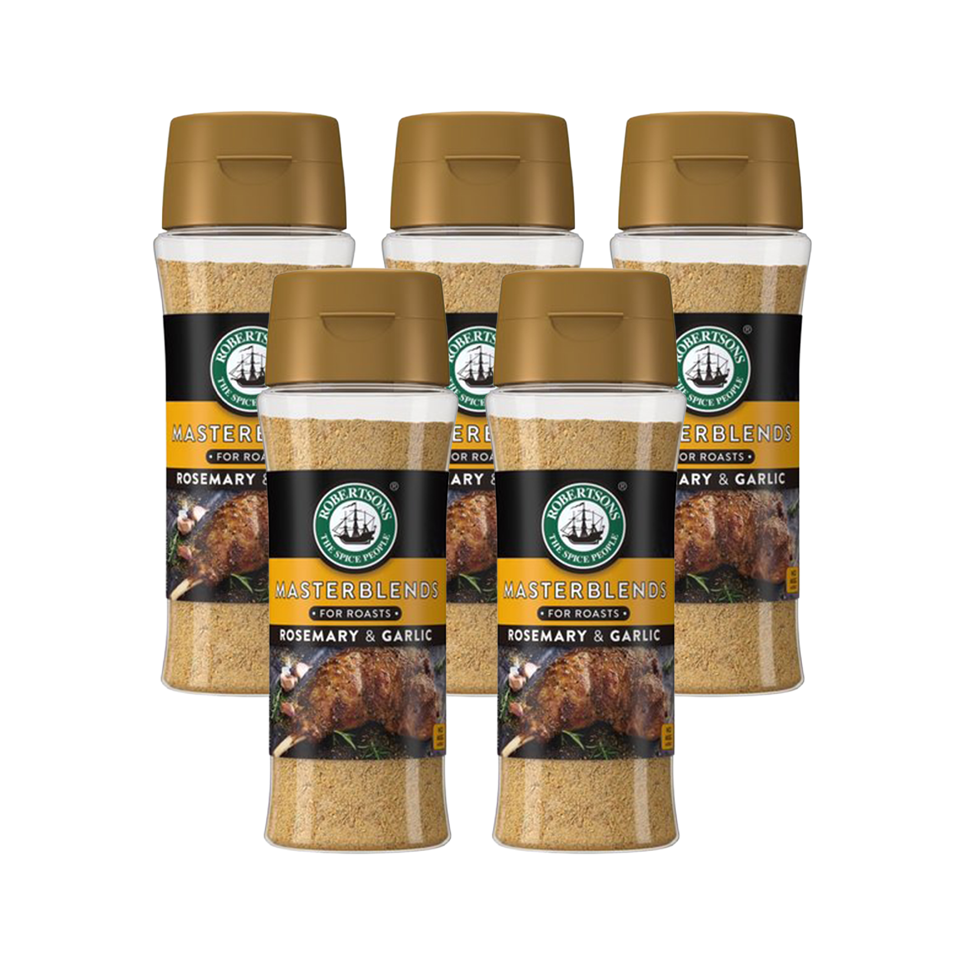 5x 200ml Masterblends Spices