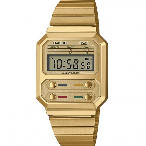 Unisex Vintage Gold Plated Watch