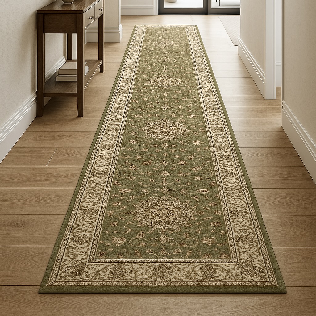 Kirman Centre Medallion Runner