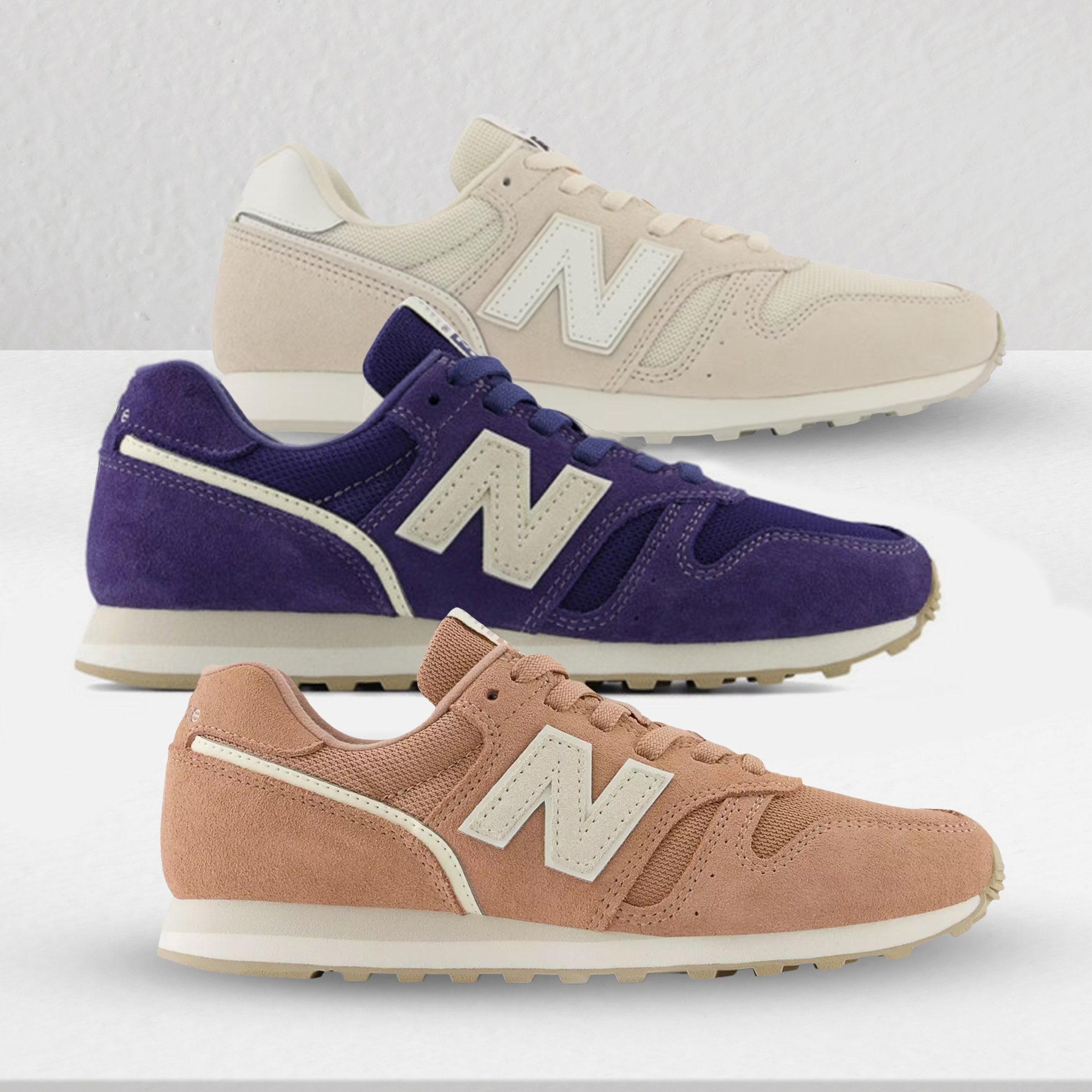 Ladies 373 70's Classic Runners Sneakers