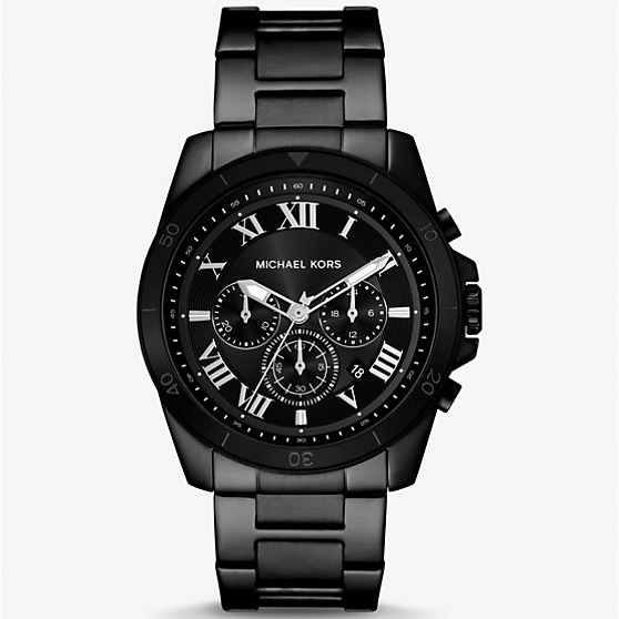 Men's Black Oversized Alek Watch