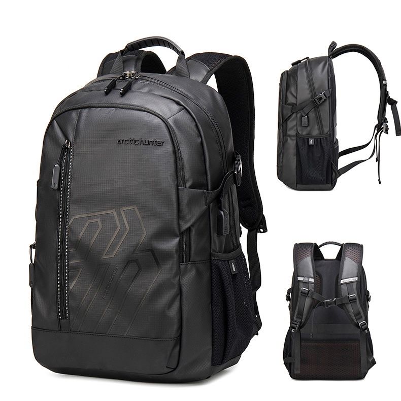 Atlas Rugged All-Terrain Sports Backpack in Black