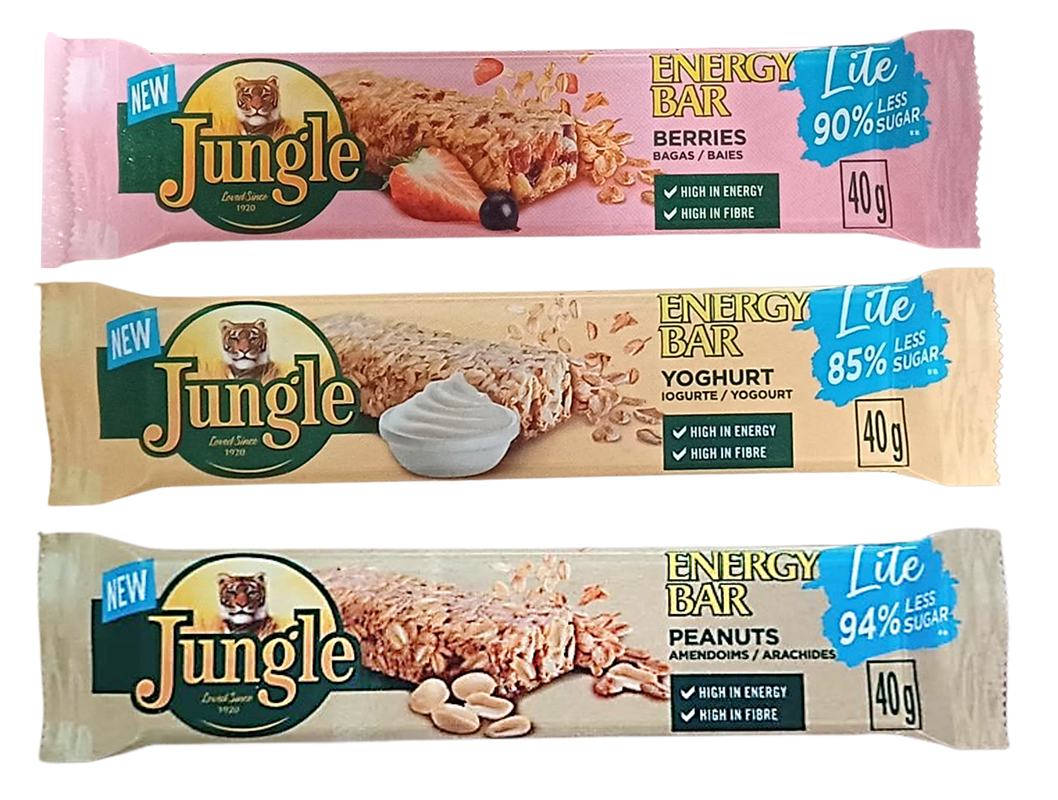 30x Assorted Coated Lite Energy Bars