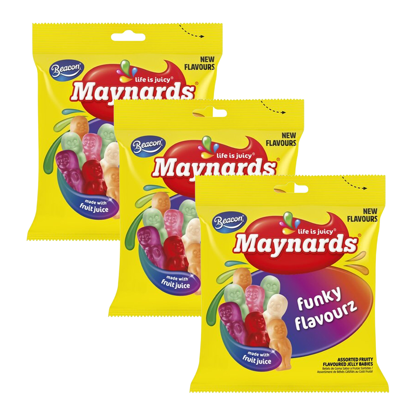 3x 100g Jelly Teddies