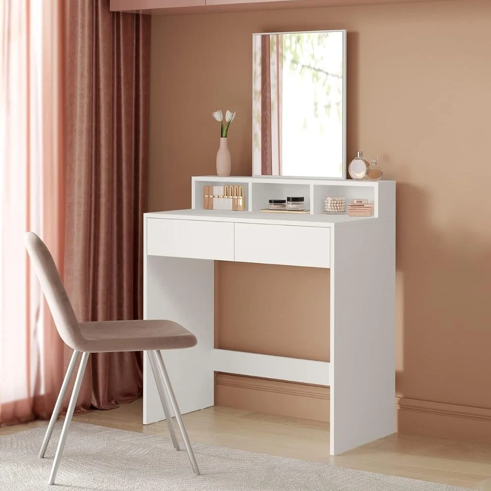 Ceres Dressing Table Makeup Vanity with Mirror