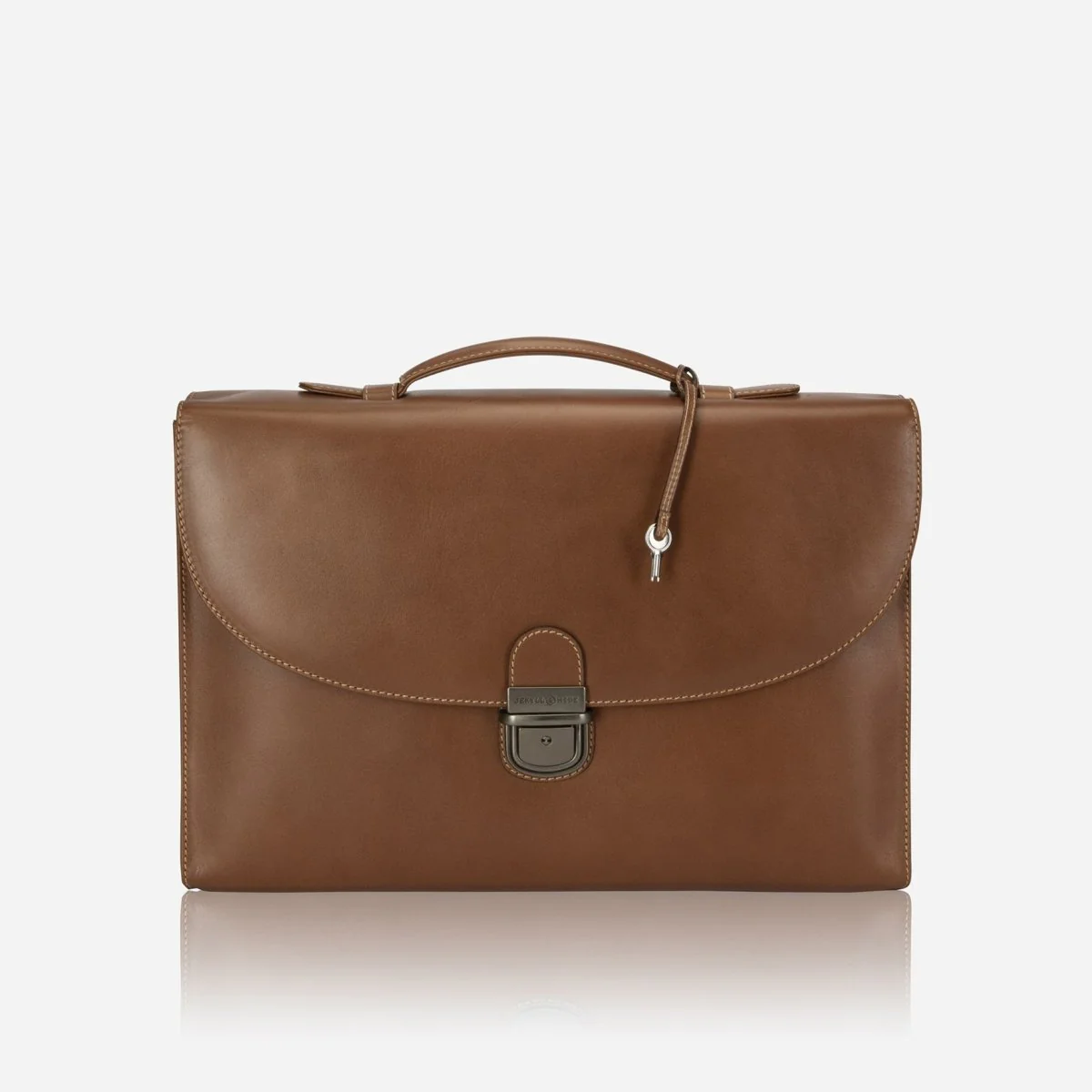 Two Tone Slim Business Briefcase