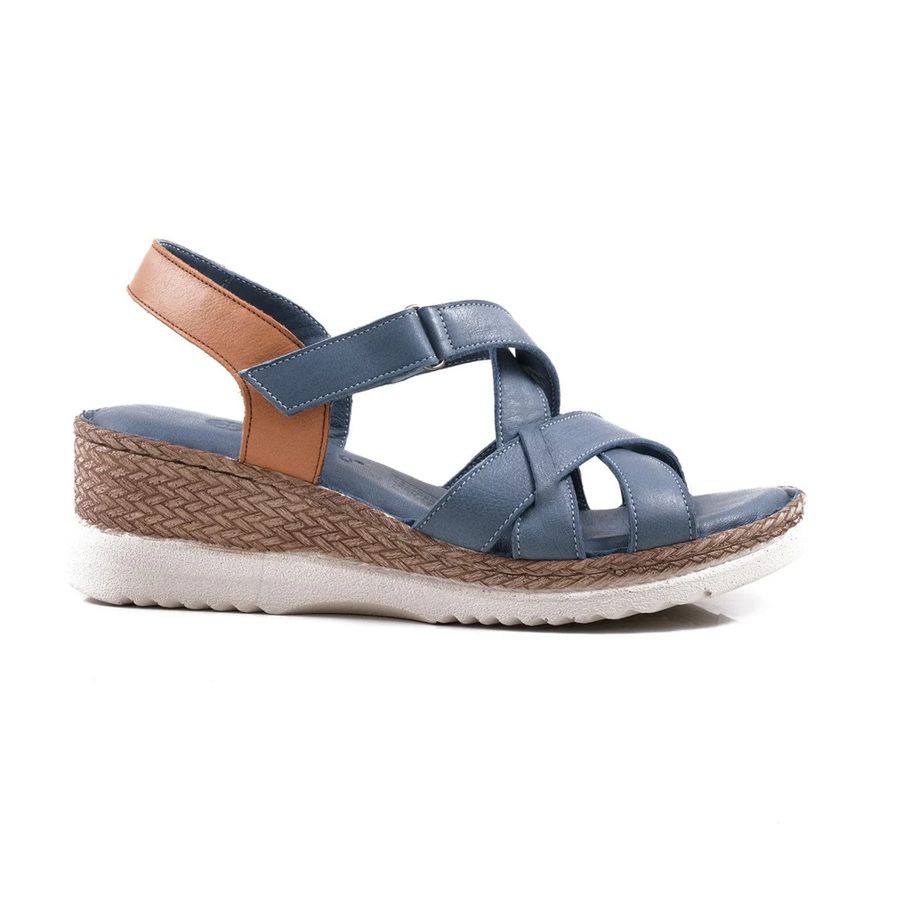 Ladies Genuine Leather Mesha Sandals