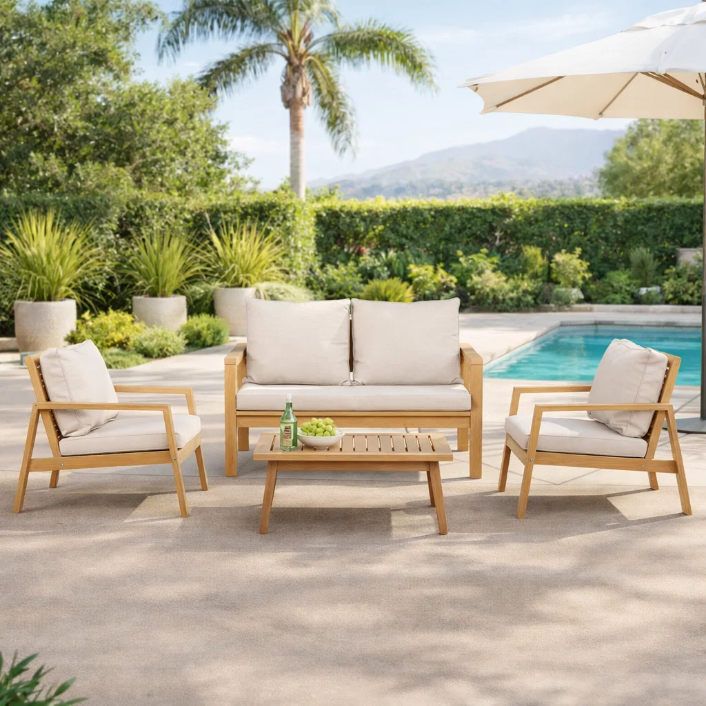 4-Piece Misty Patio Set