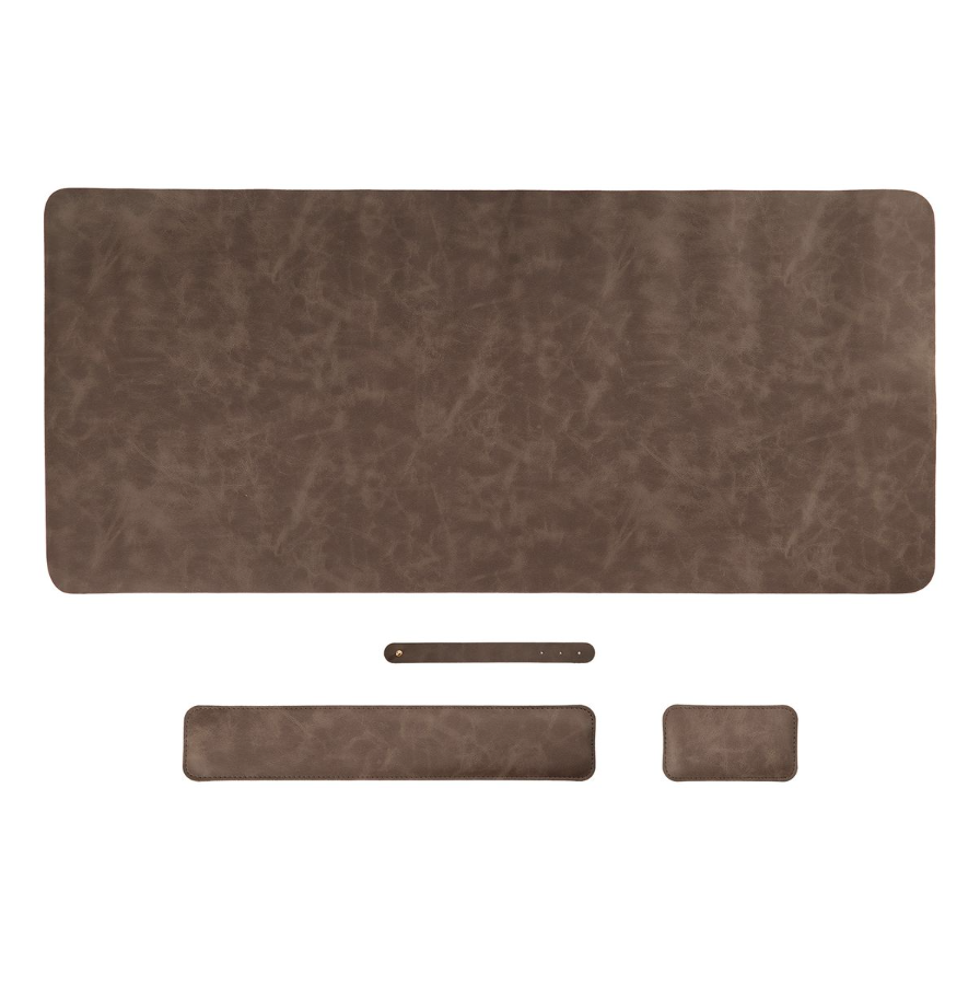 【DWD】MAT FAKE LEATHERセット 30% off on 3-Piece Office Desk Mat Set | OneDayOnly