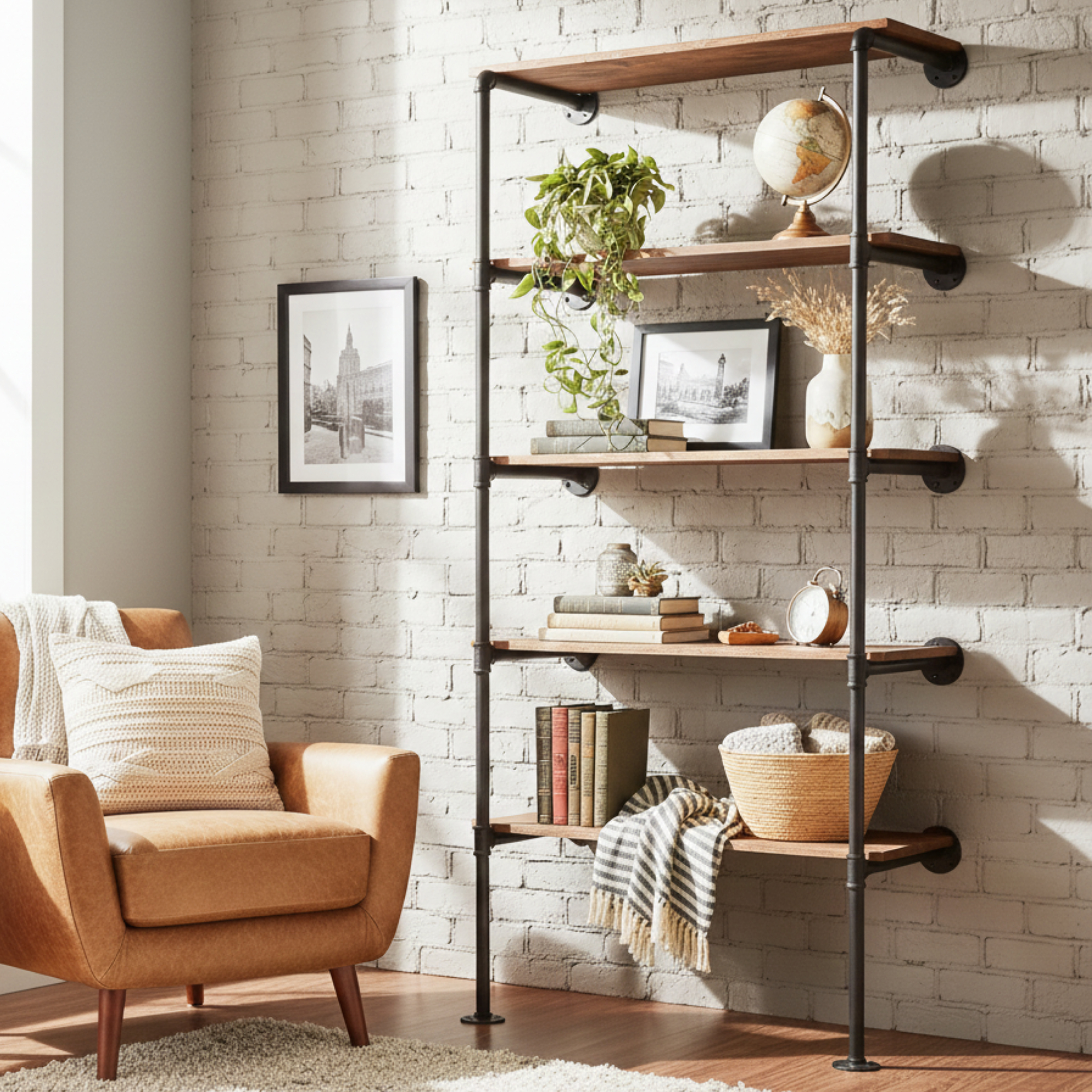5-Tier Industrial Utility Shelving Storage Rack