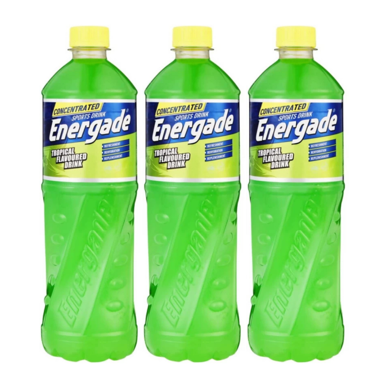 3x 750ml Tropical Flavoured Sports Drink Concentrate