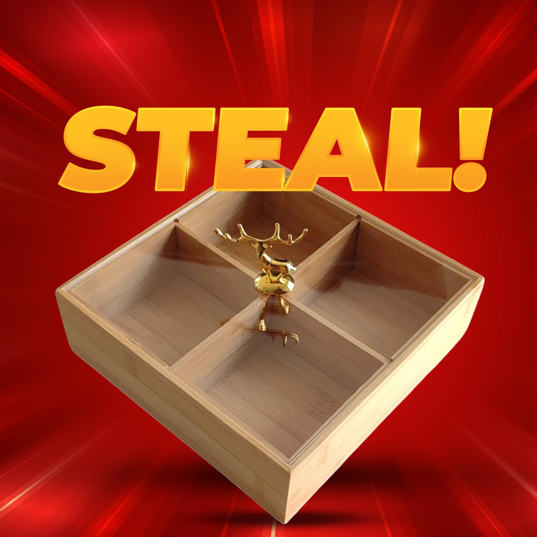 Multi-Purpose Bamboo Divider and Server