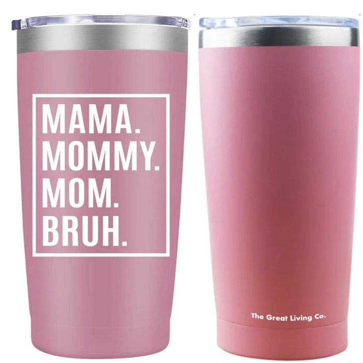 600ml Insulated Stainless Steel Tumbler with Lid
