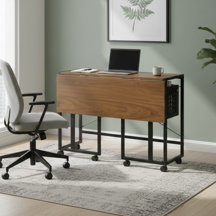 35% off on Fine Living Orchid Foldable Desk | OneDayOnly