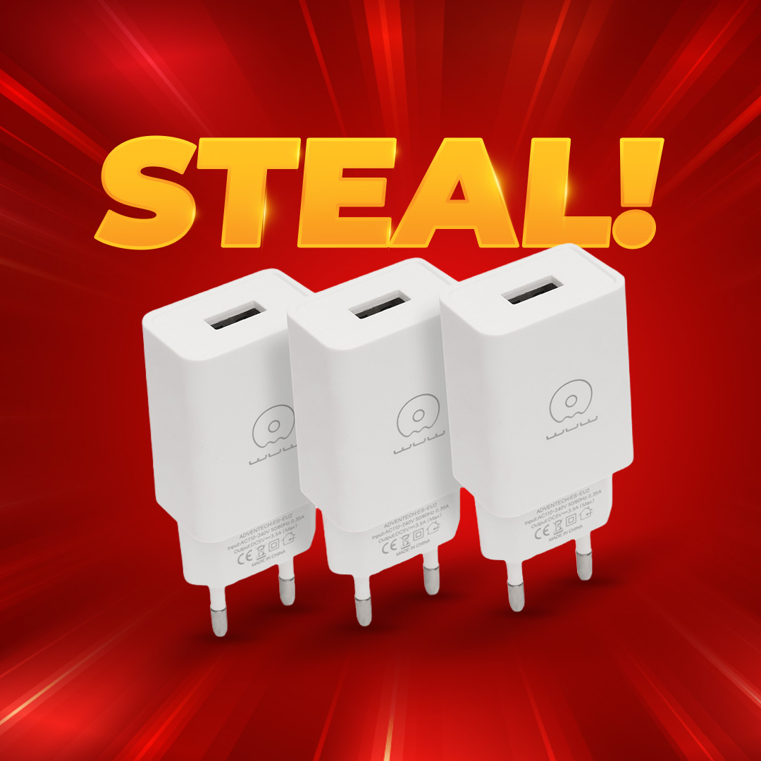 3x 3.5A USB Fast Charging Blocks