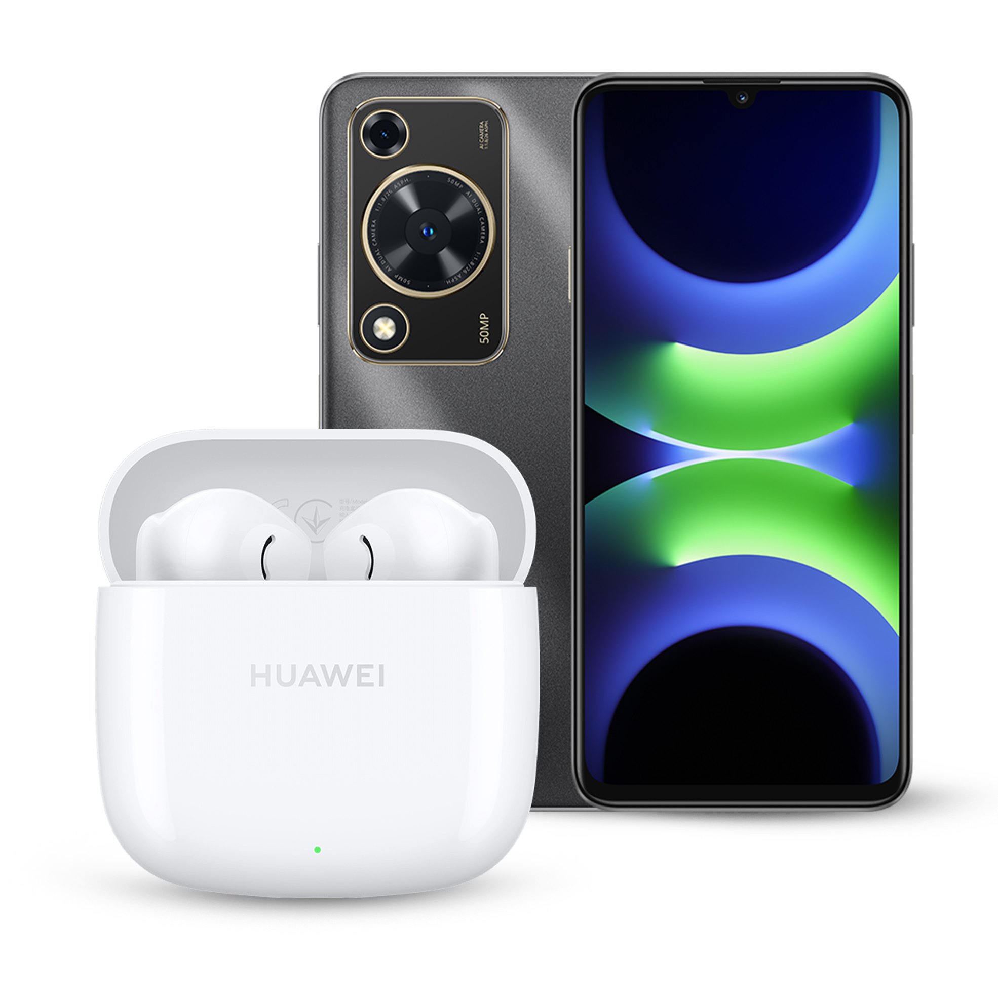 128GB Nova Y63 4G Dual Sim Smartphone with FreeBuds SE 2