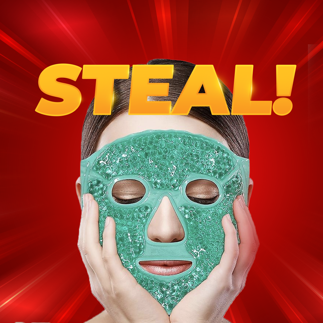 2x Heating and Cooling Face Masks