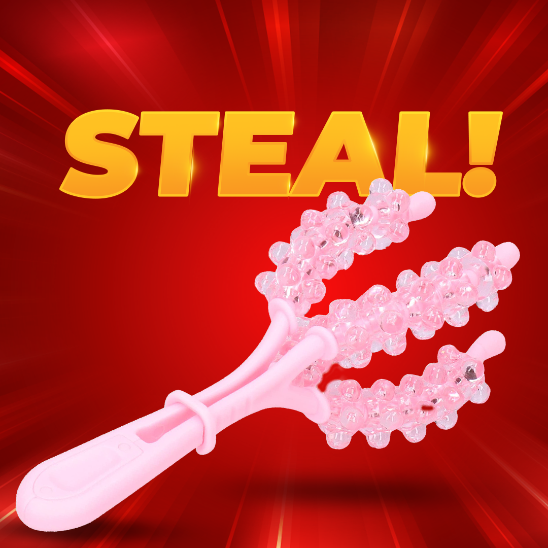 2x Handheld Arm Roller Massagers