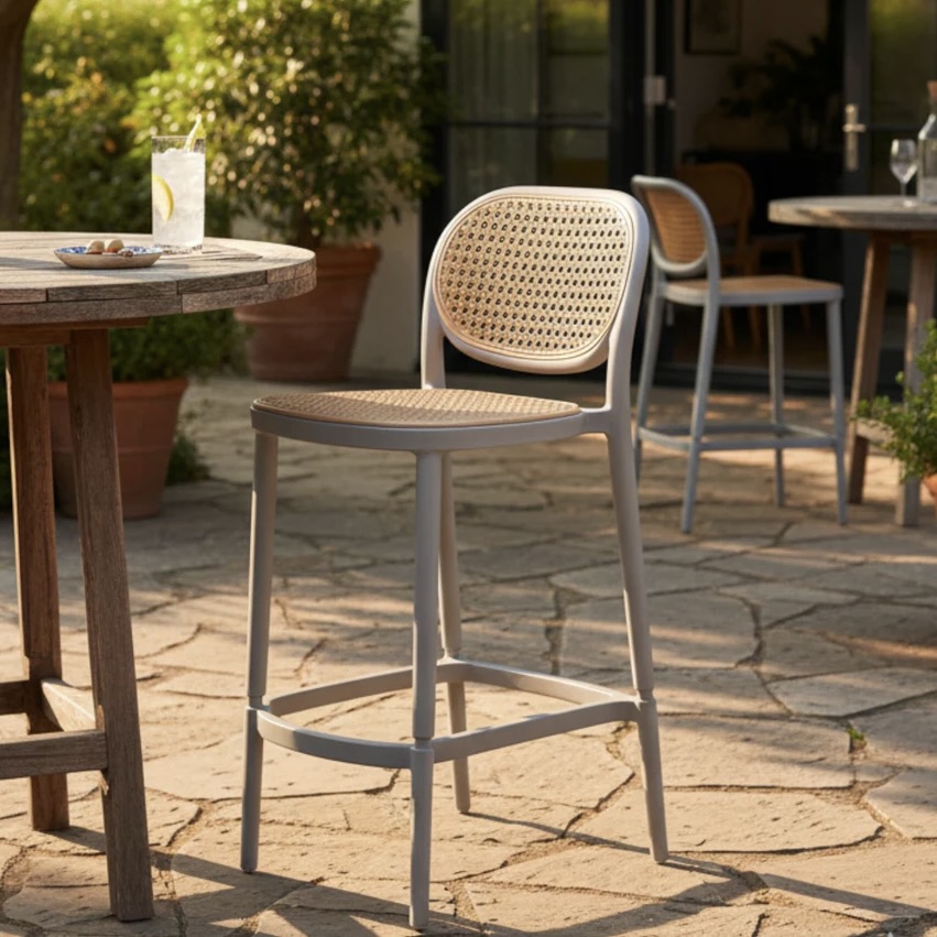 Rattan Bar Stool