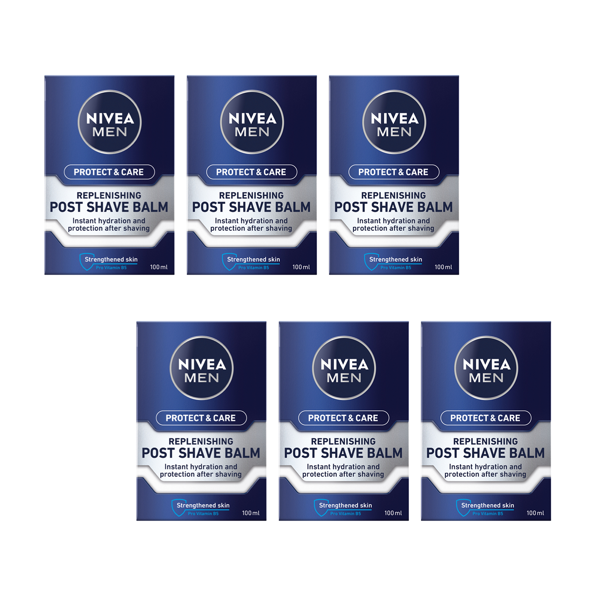 6x 100ml Post Shave Balms
