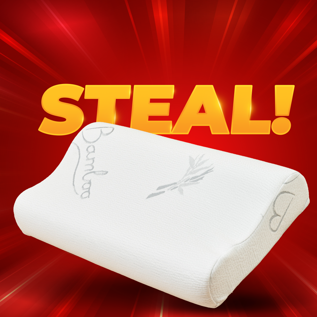 Standard Memory Foam Pillow with 5 Year Guarantee