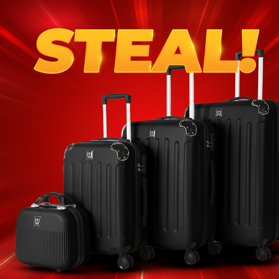 4-Piece Travel Luggage Set