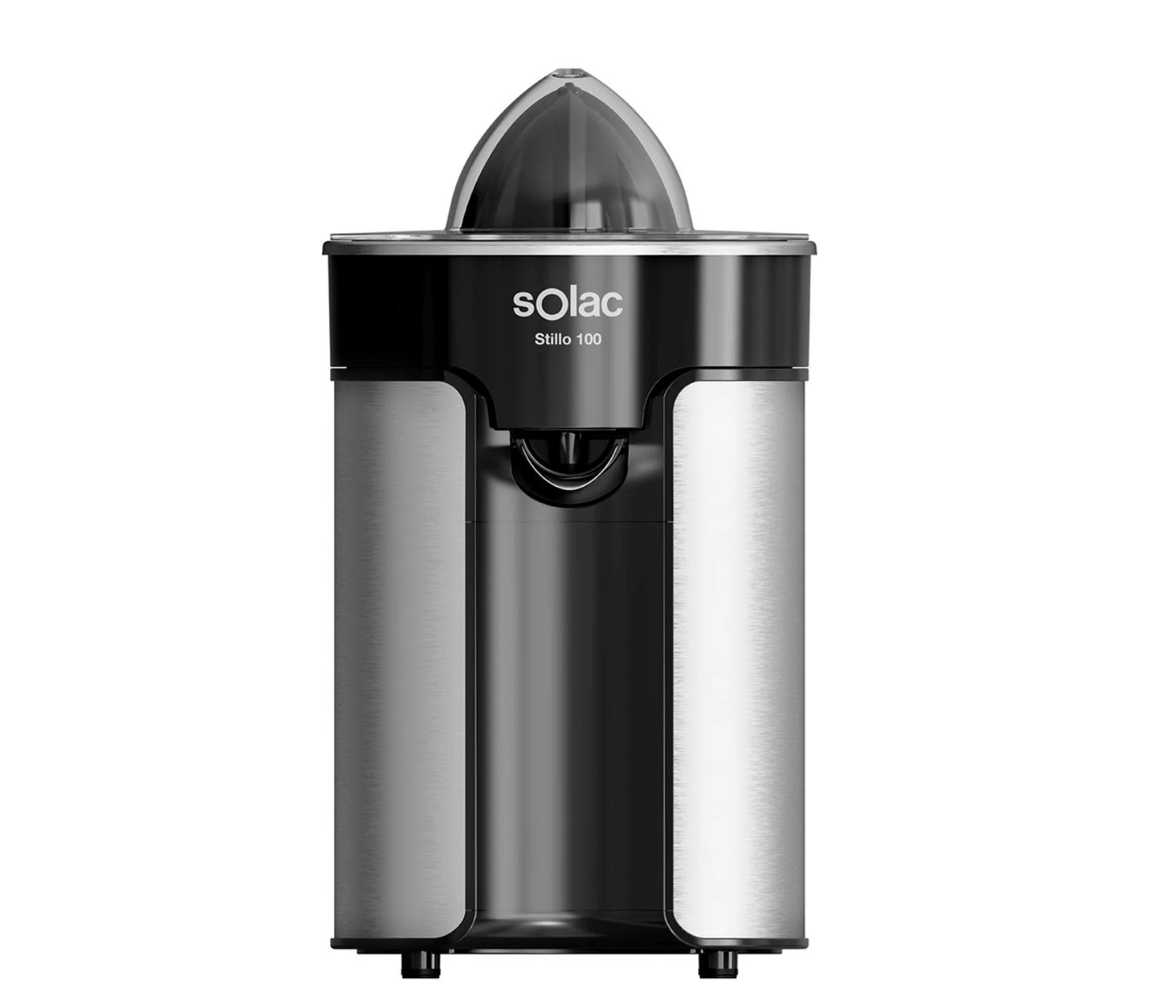 100W Stainless Steel Citrus Juicer With 2 Cones (Model: S92403600)