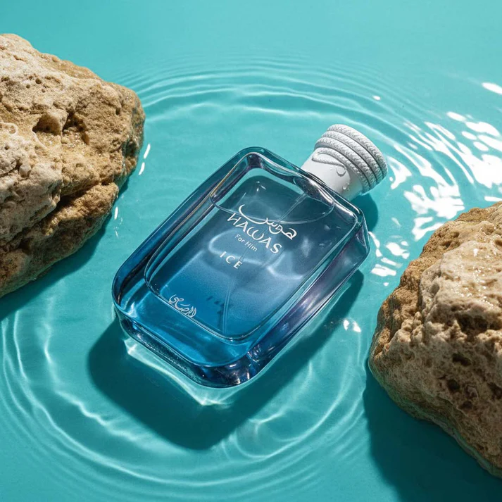 63% off on Rasasi Men's Hawas Ice EDP | OneDayOnly