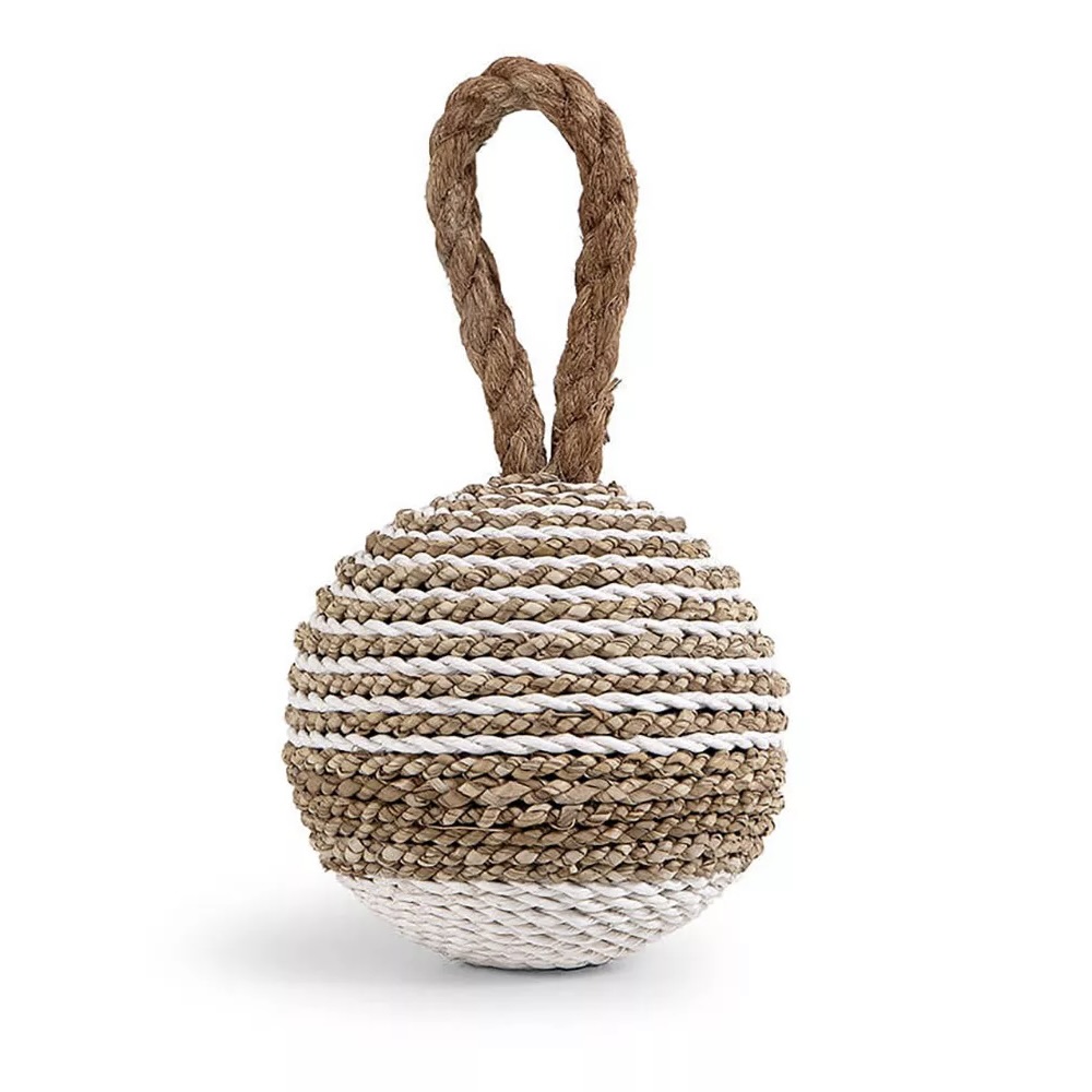 Concrete Doorstop with Rope Handle