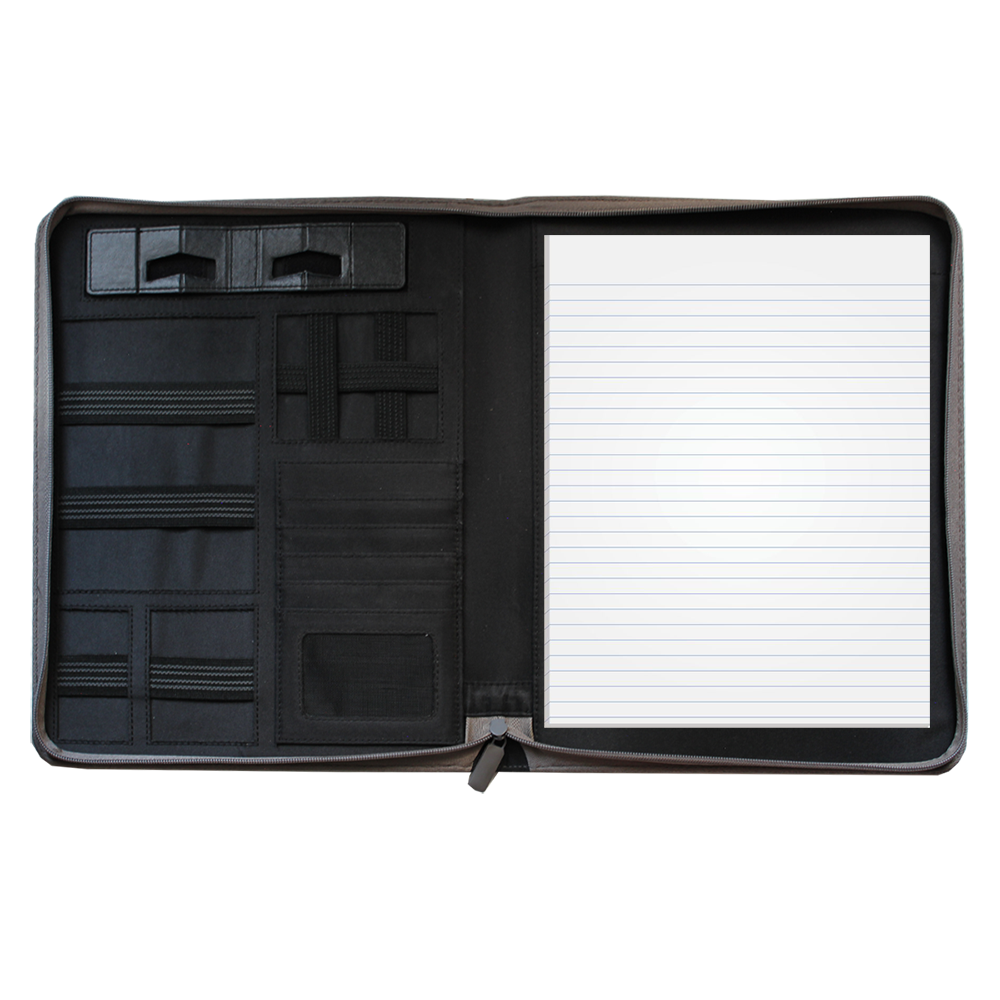 A4 Nylon Zip Around Folder