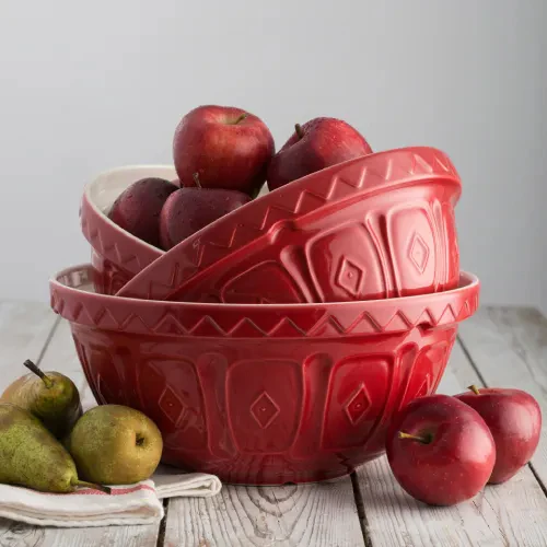 Colour Earthenware Mixing Bowls