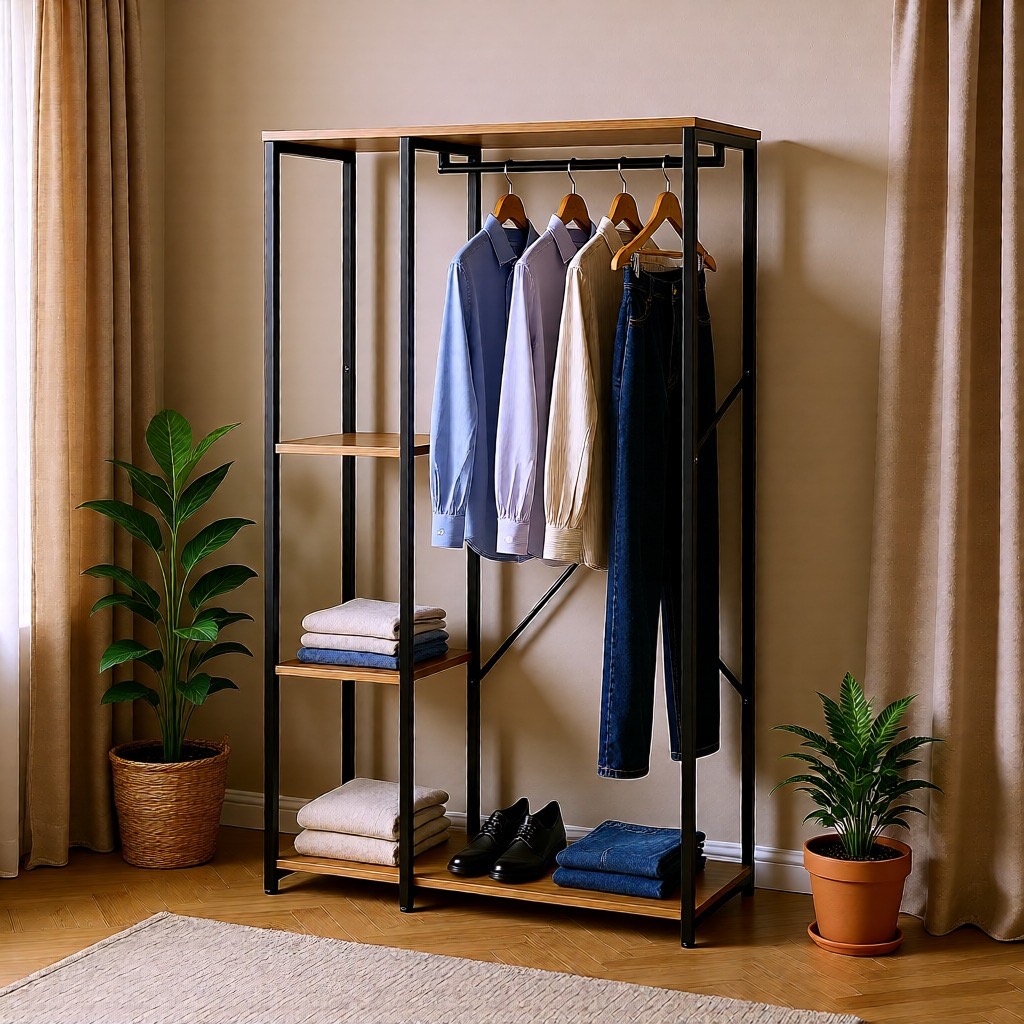Zurich Hanging Rail and Shelving