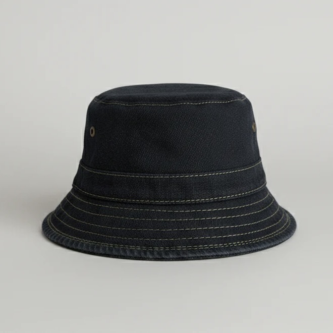 Denim Bucket Hat