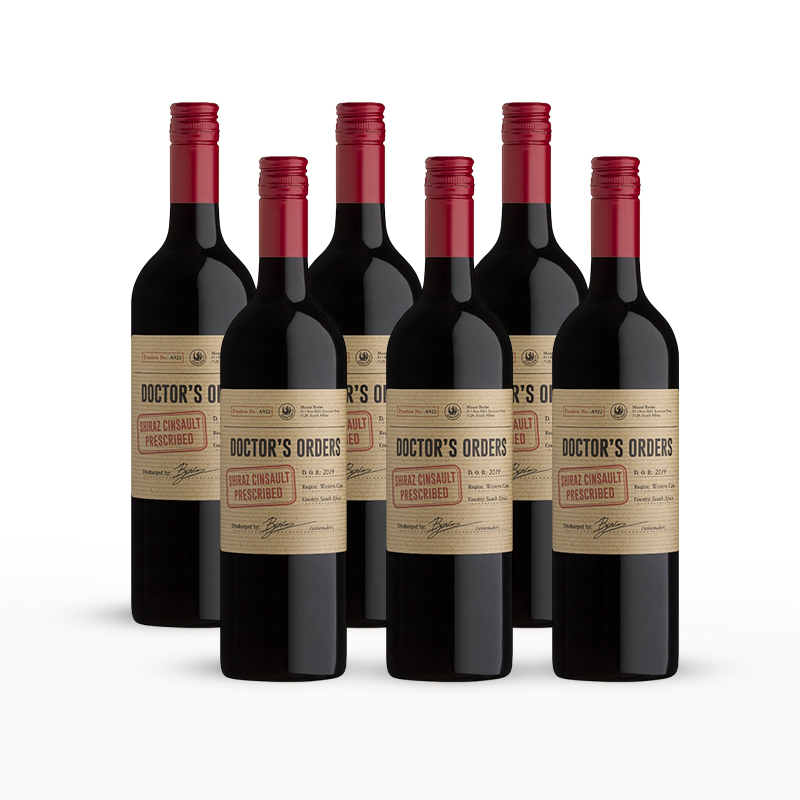 6x Doctor's Orders Shiraz Cinsault Blend 2021