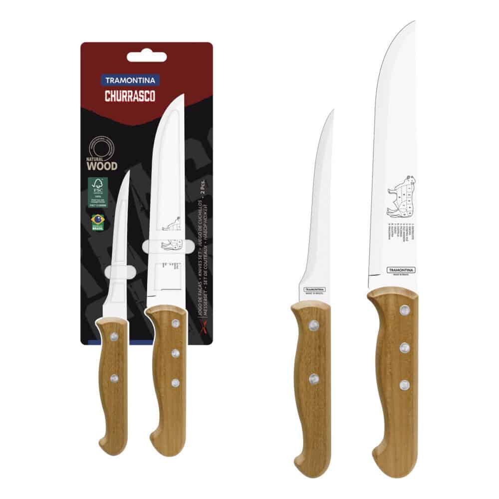 2-Piece Stainless Steel Knife Set