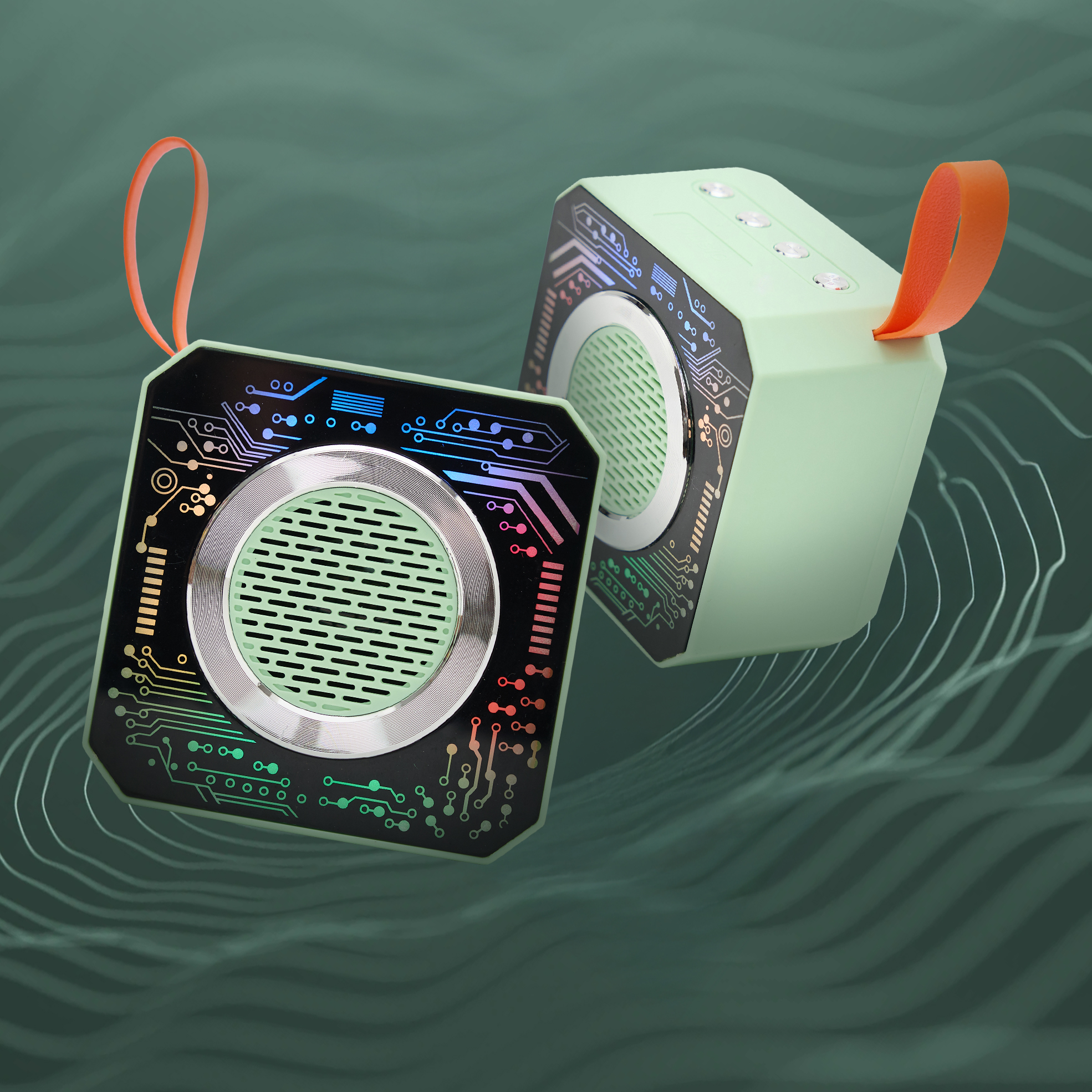 2x 5W Portable Bluetooth Speakers