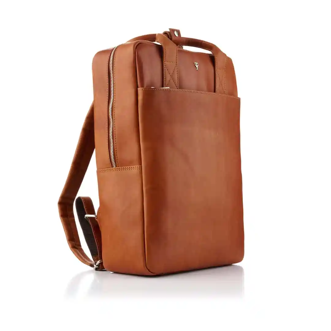 Genuine Leather Enzo City Backpack