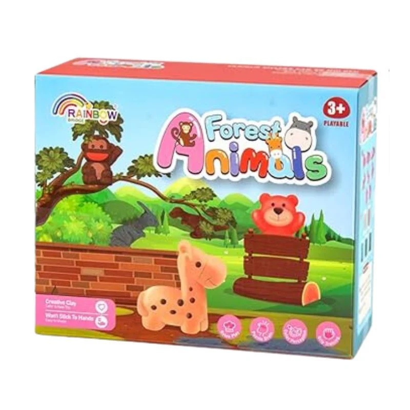 Forest Animal Moulding Clay Toy