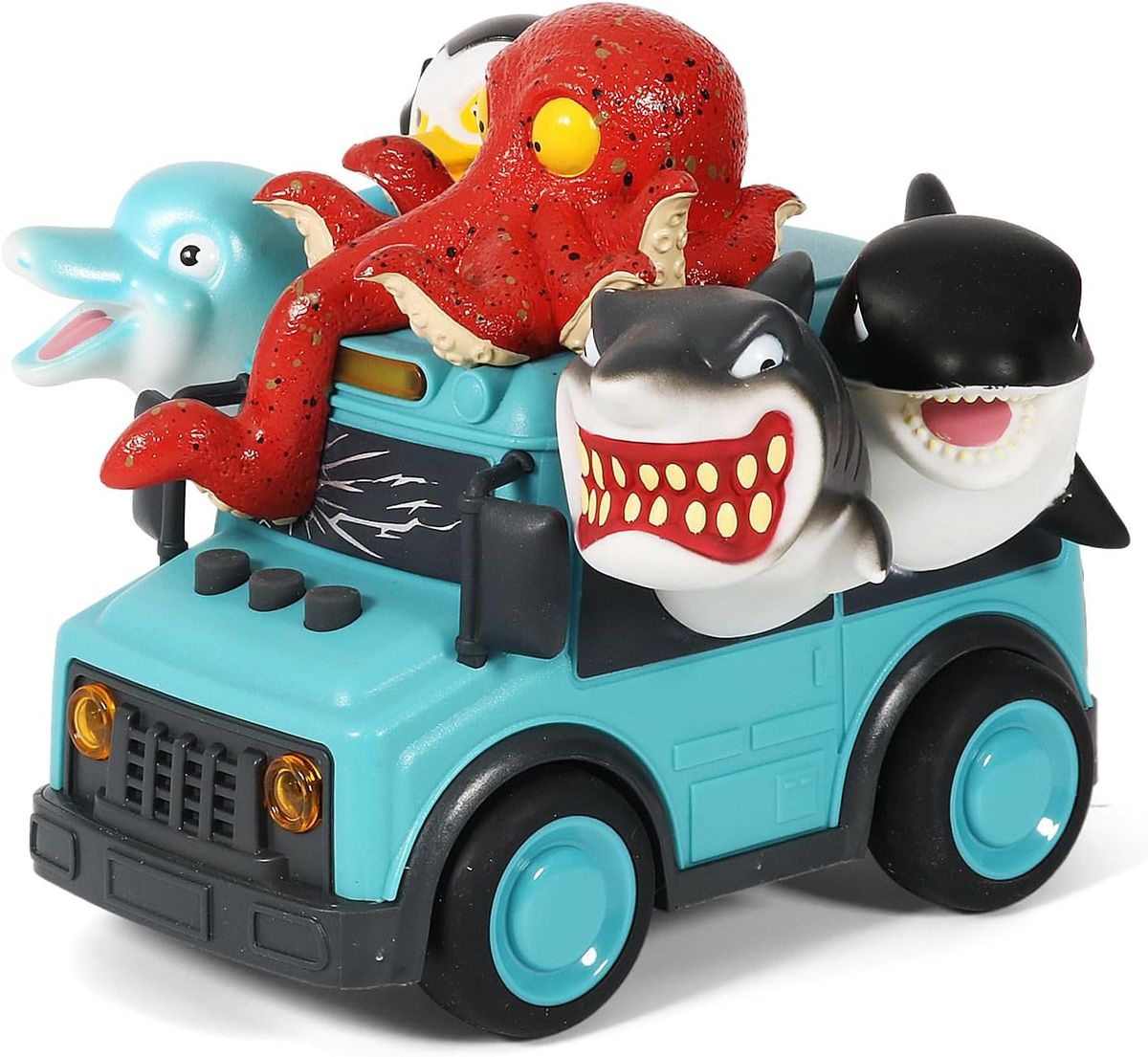 Ocean Animal School Bus Toy