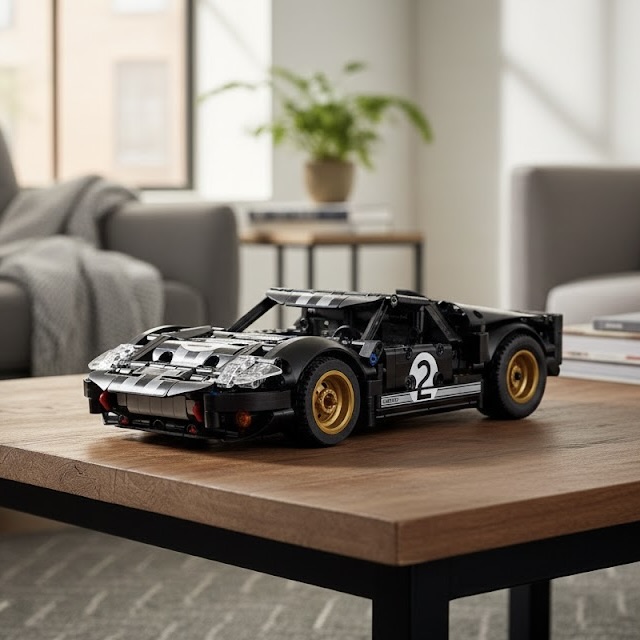 793-Piece Technic 1966 Ford GT40 MKII Race Car