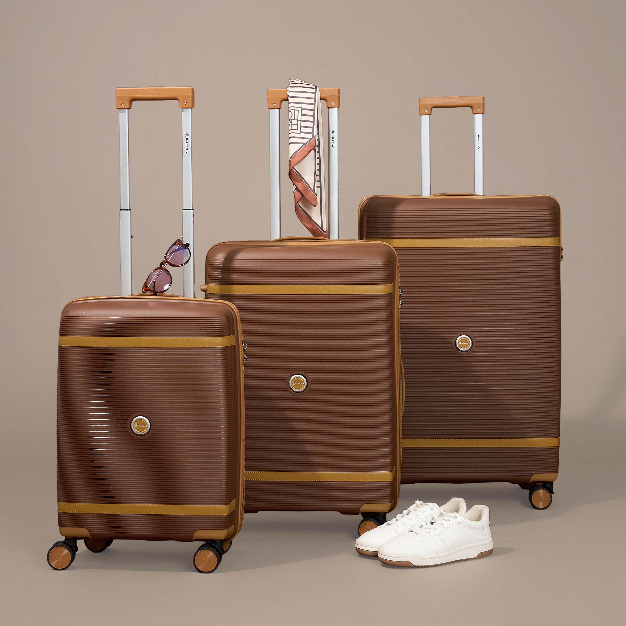 33% off on 3-Piece Hard Shell Luggage Set | OneDayOnly