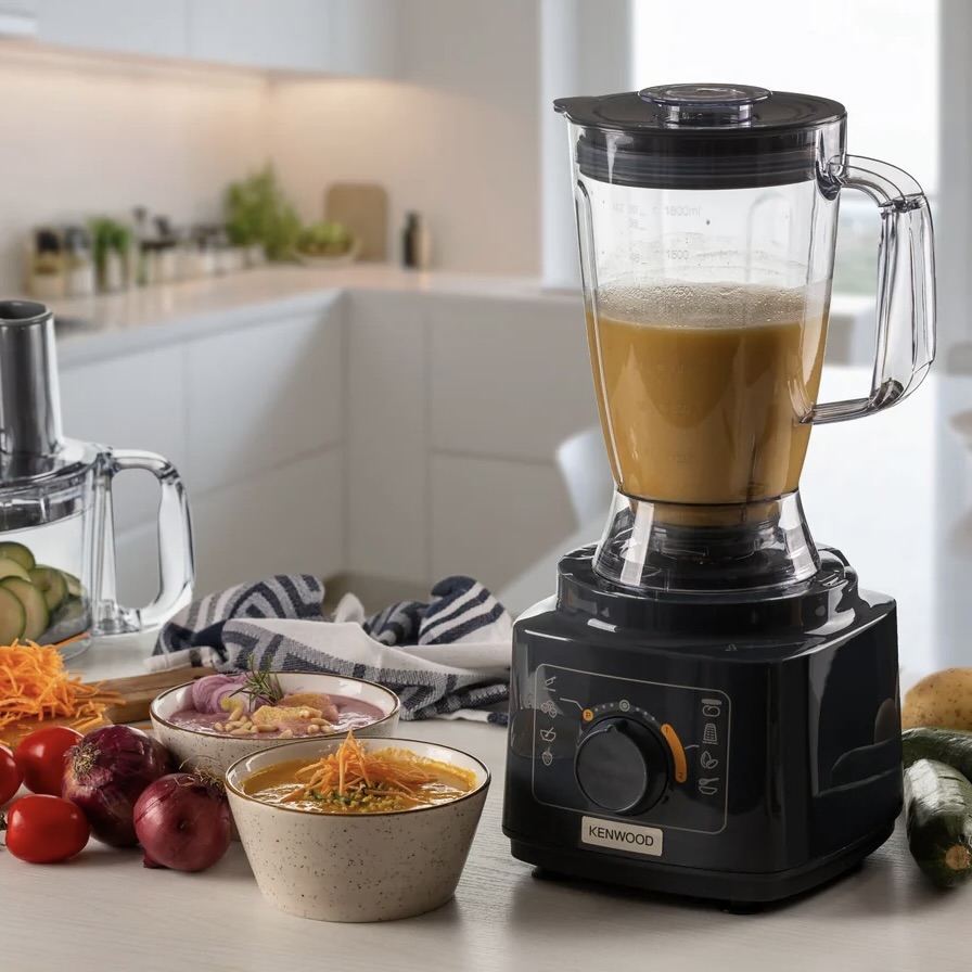 750W Essentials Food Processor with Blender (Model: FDP03.50GY)