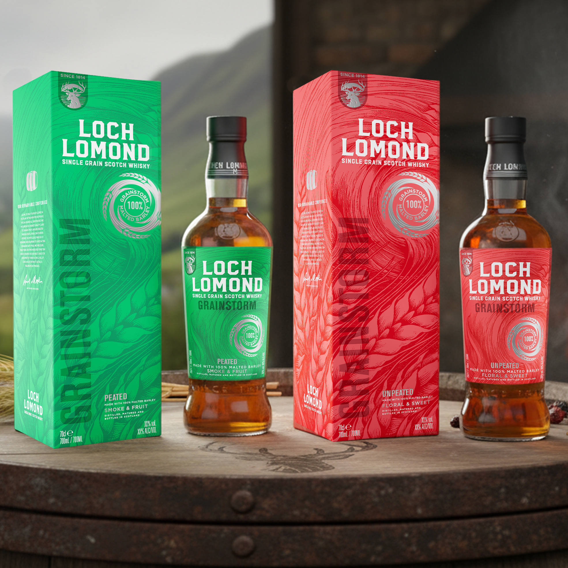 750ml Grainstorm Scotch Whisky