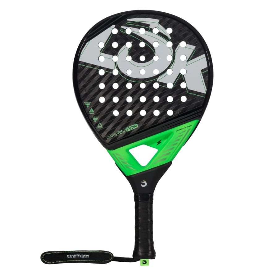 Carb-On Flow 2025 Round Padel Racket