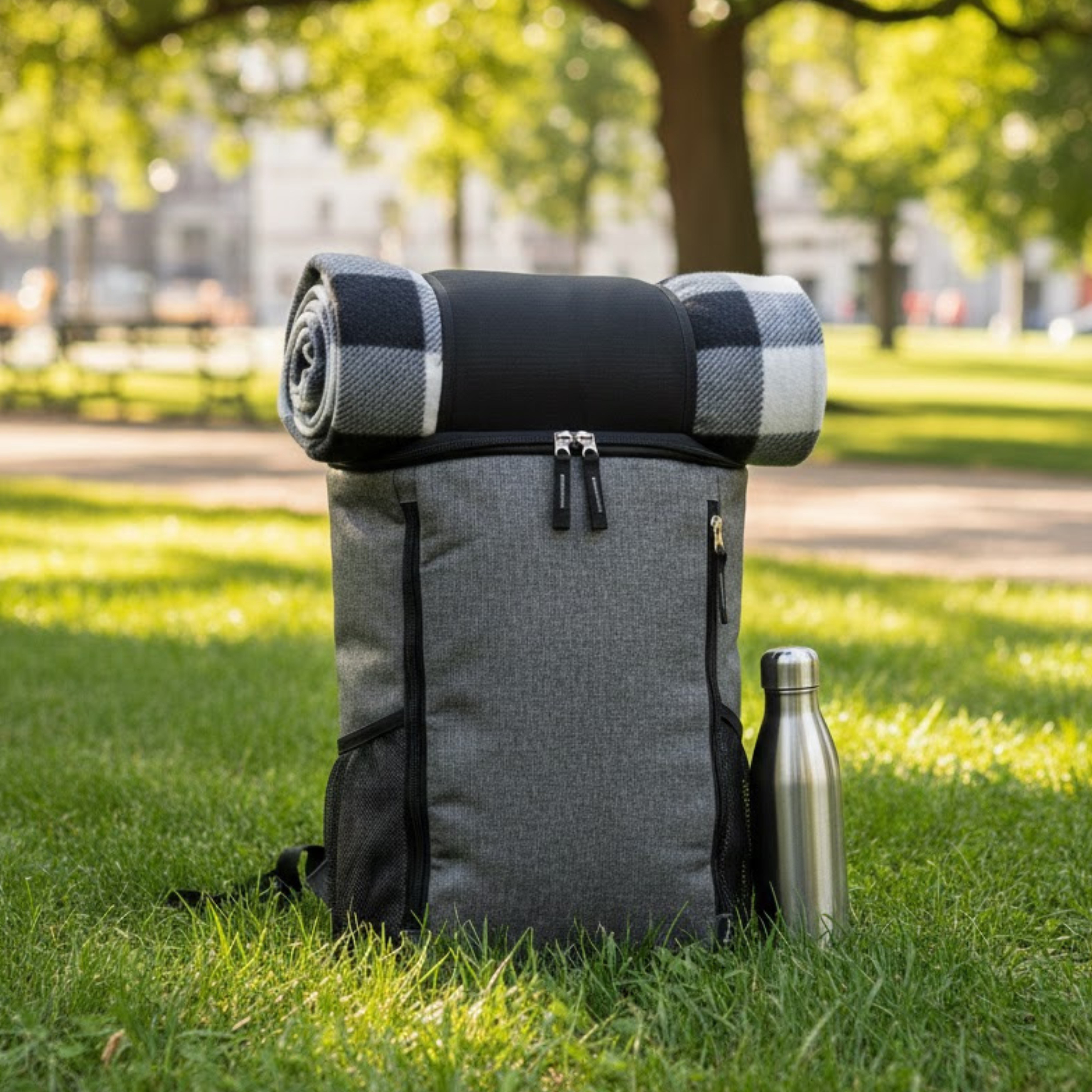 Escapade Insulated Backpack Cooler and Picnic Blanket
